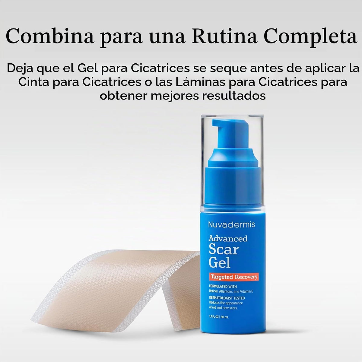 NUVADERMIS, láminas de silicona para cicatrices \u2013 láminas médi...