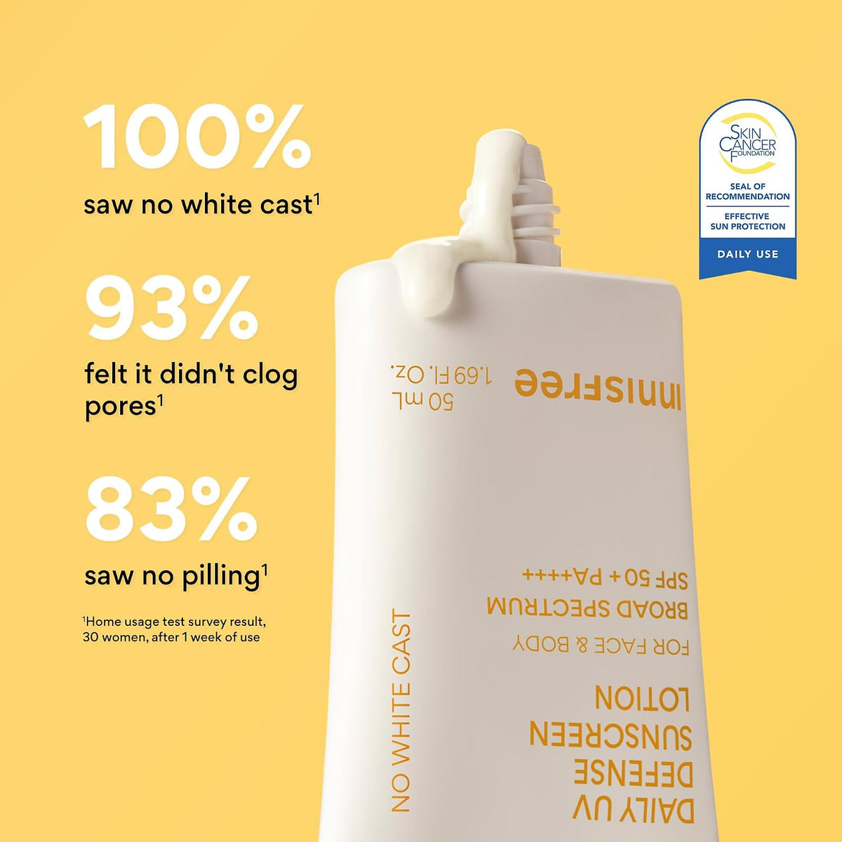 Innisfree Protector solar diario de defensa UV SPF 50+ PA++++ | Pro...