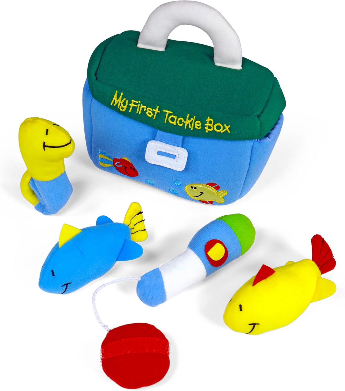 Baby Gund - Juego de peluches My First Tackle Box (Mi primer equipo...