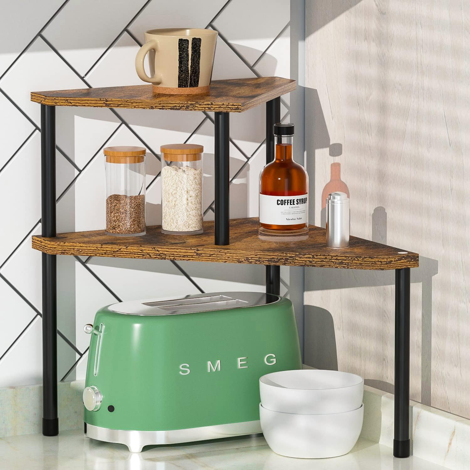 Weenson Organizador de Encimera de Cocina Estante de Especias para...
