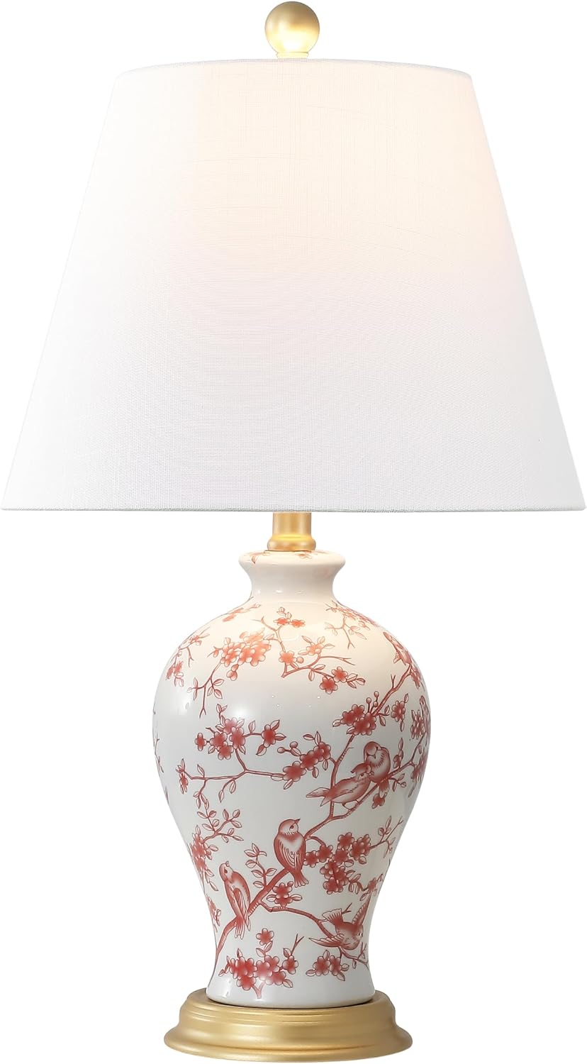 JONATHAN Y JYL3009C Grace 24" lámpara de mesa LED de cerámica\/...