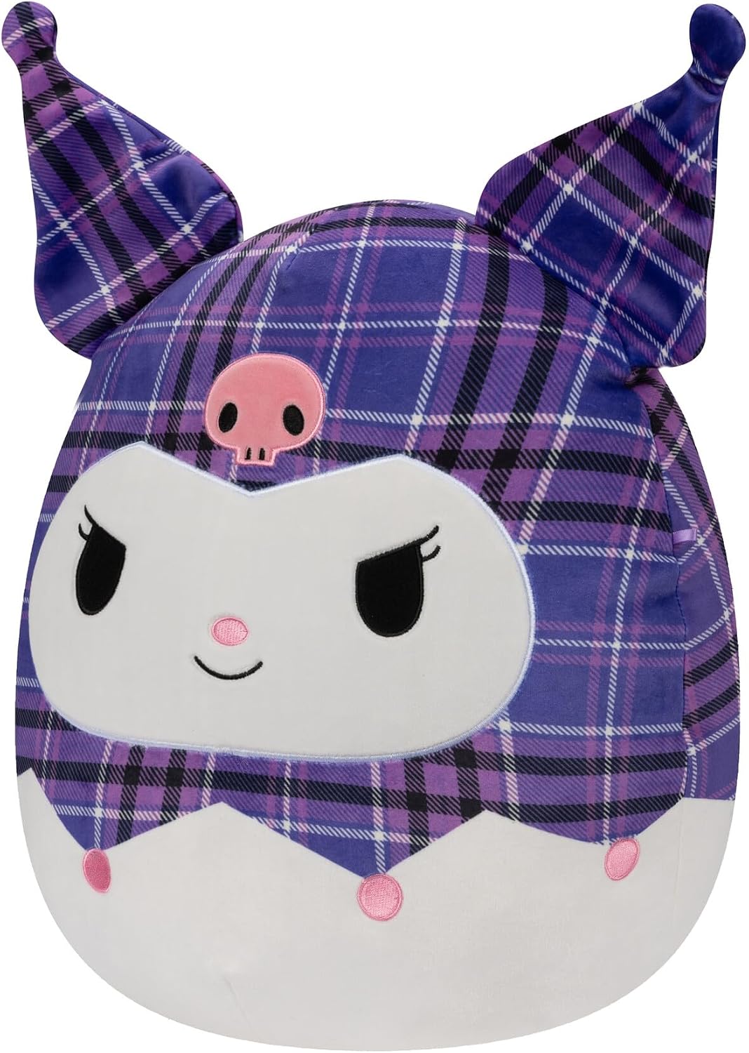 Squishmallows Original Sanrio - Peluche de Kuromi de 14 pulgadas co...