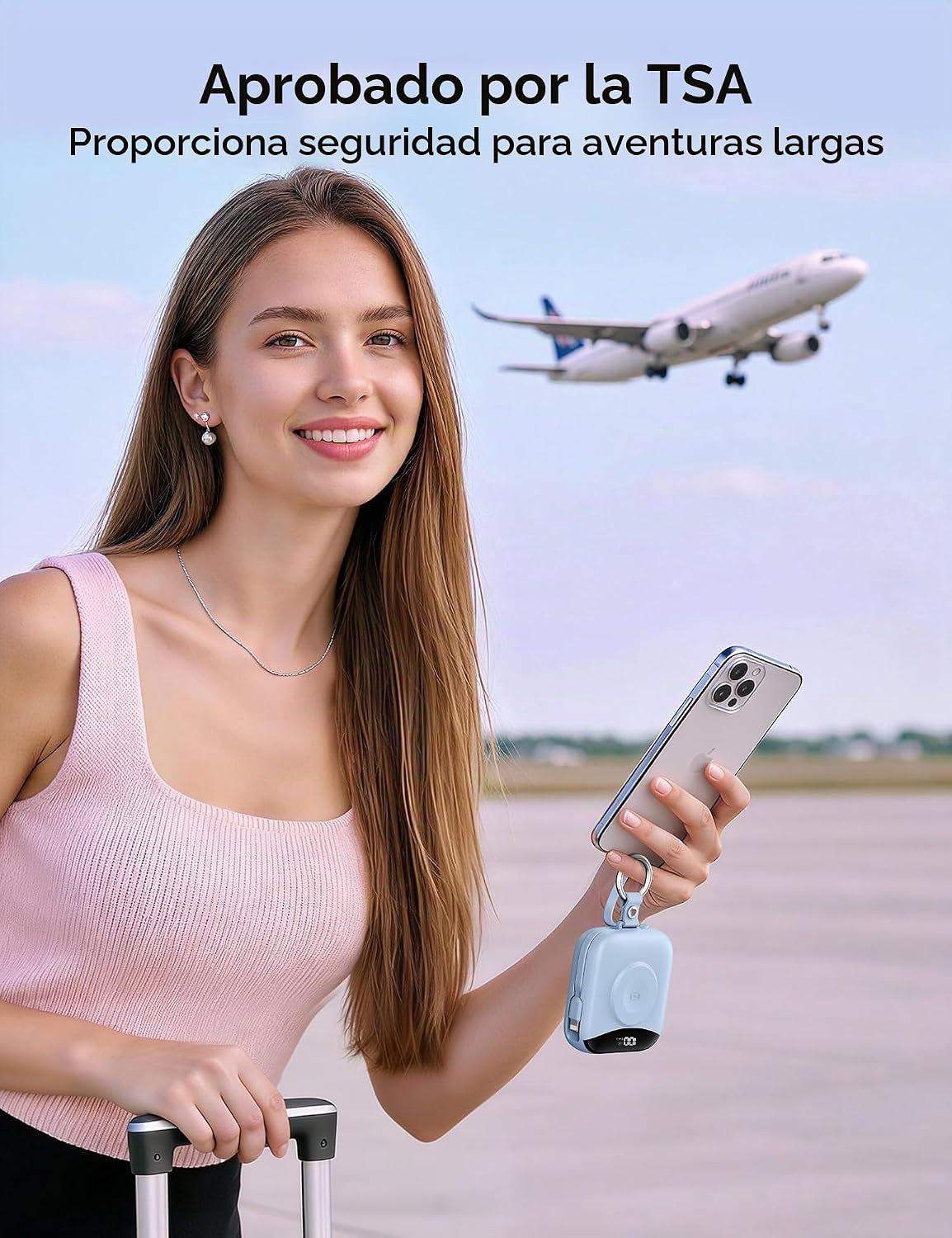BLJIB Cargador portátil 10000mAh 22.5W Banco de energía incorporado...
