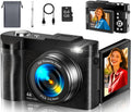 Cámara digital 4K para fotografía, cámaras digitales de enfoque aut...