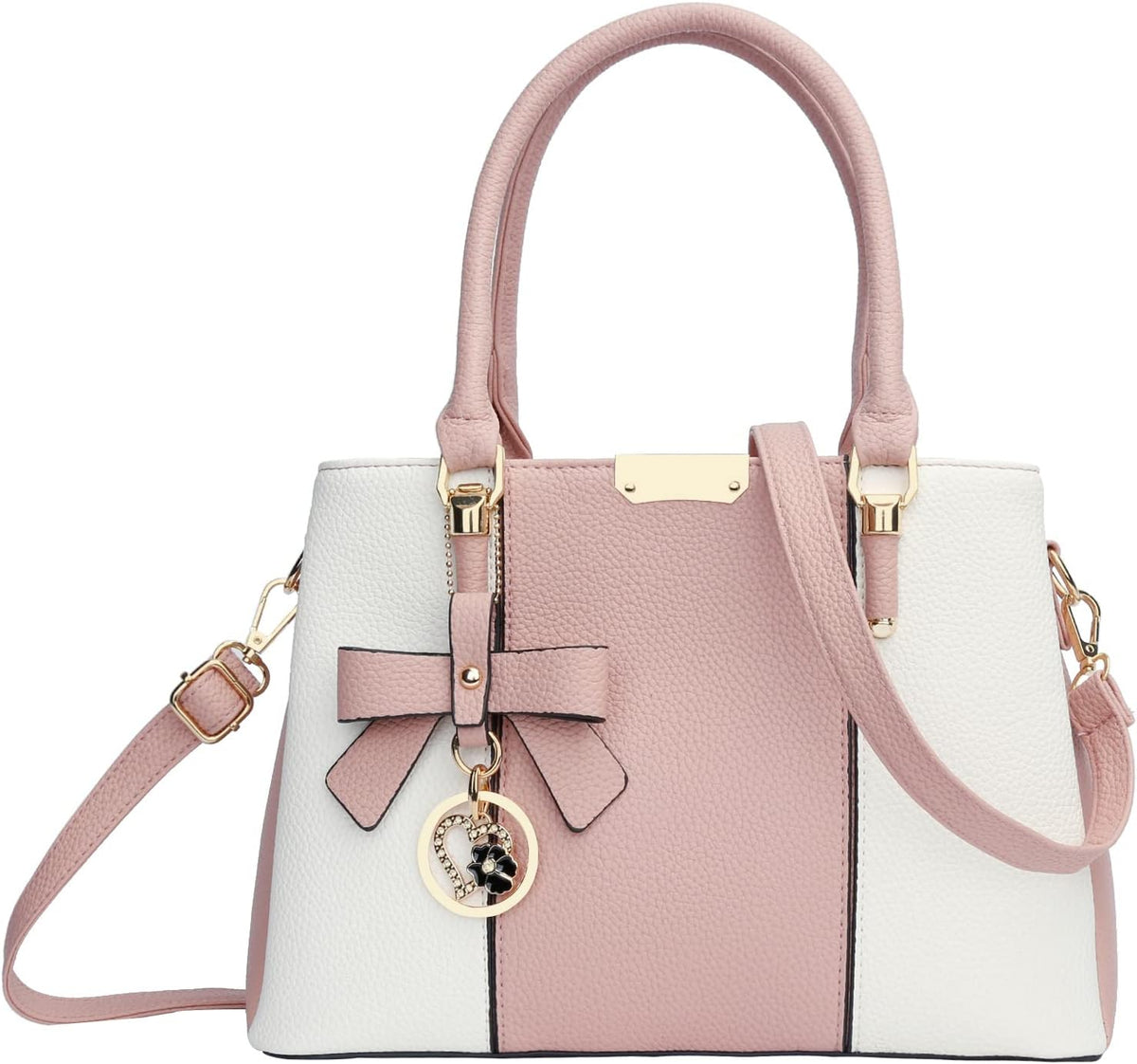 KKXIU Women Purses and Handbags, PU Leather Top Handle Satchel Bag...
