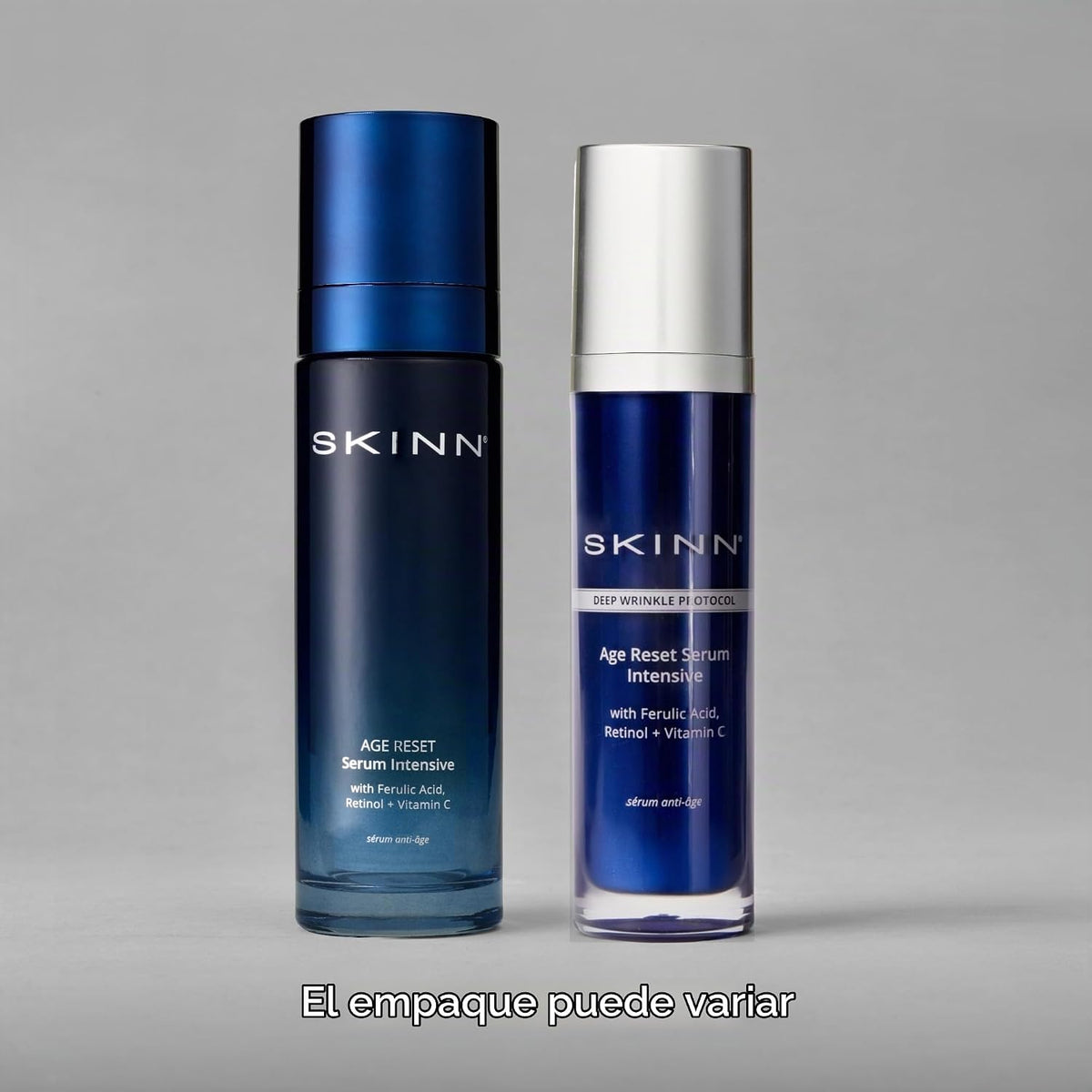 SKINN Age Reset Serum Intensive - Suero facial de arrugas profundas...