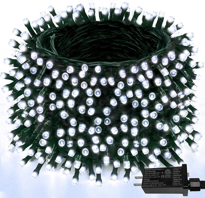 264 pies 800 luces LED de Navidad cadena interior al aire libre imp...