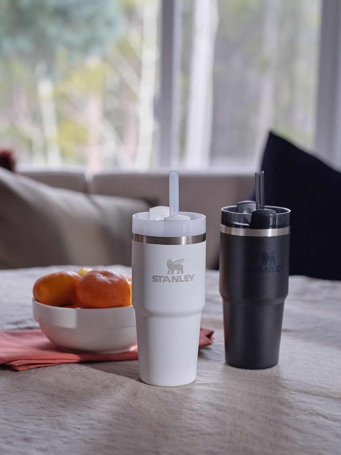 Stanley Quencher H2.0 Vaso con popote 14 onzas | Tapa de 3 posicion...