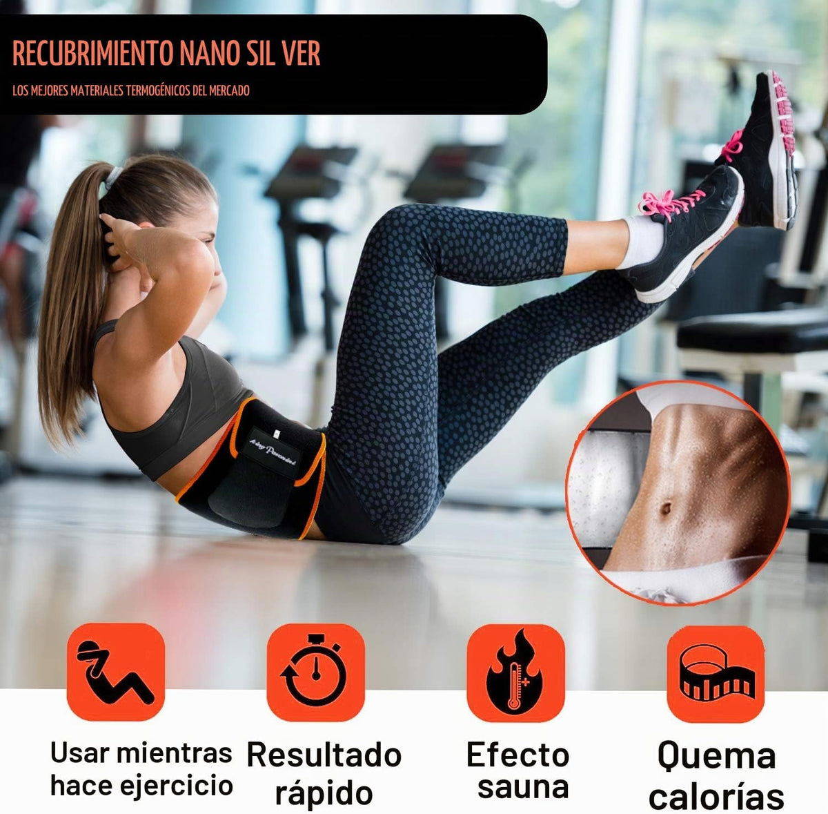 KingPavonini - Faja reductora de cintura para mujeres y entrenador...