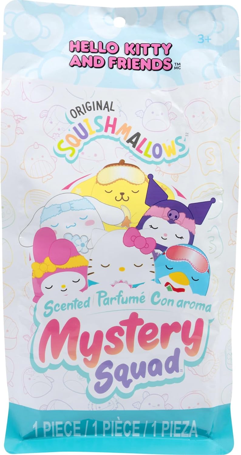 Squishmallows Escuadrón misterioso del día de spa perfumado origina...