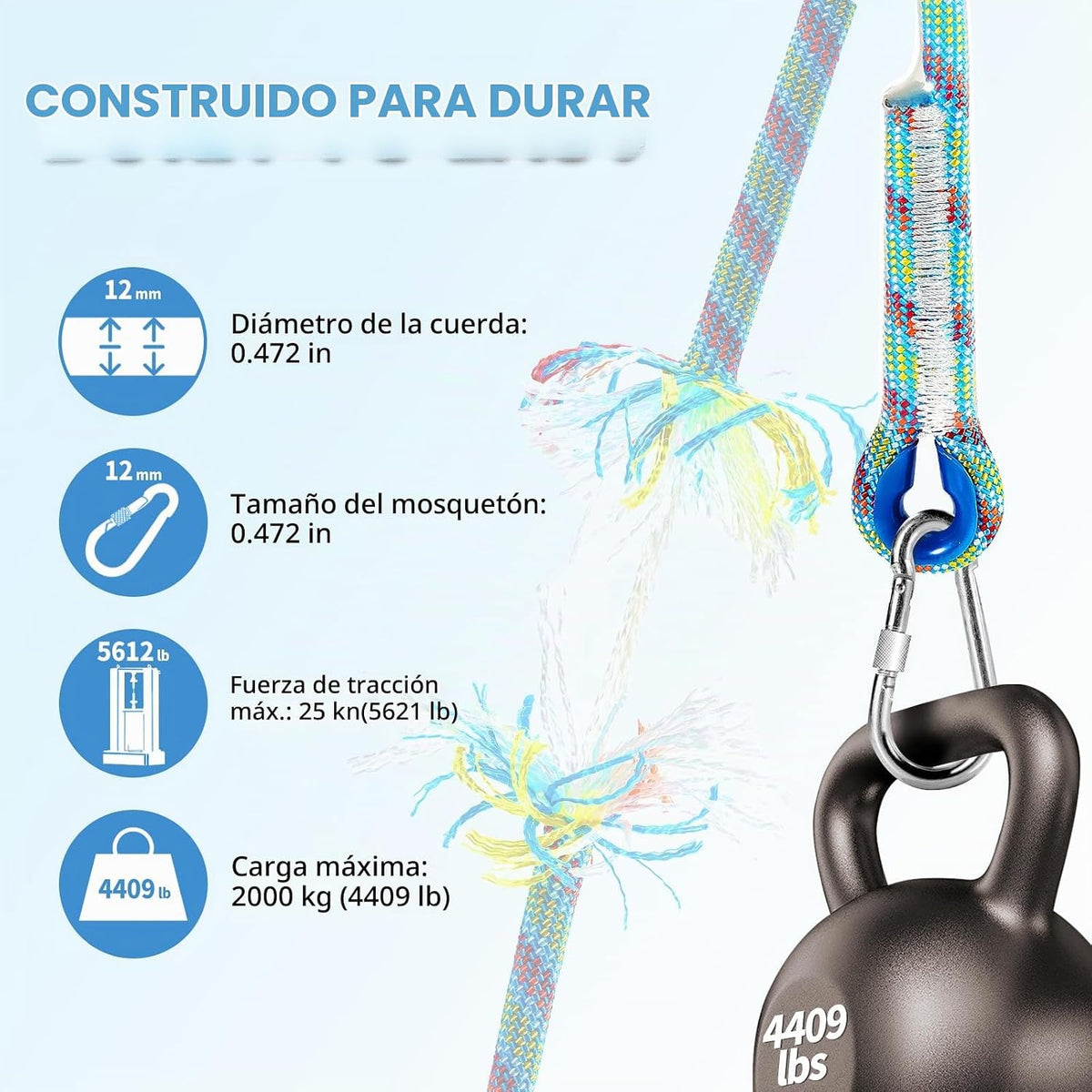 Correas de árbol para columpio Werfeito (juego de 2), 3 pies\/5 pie...