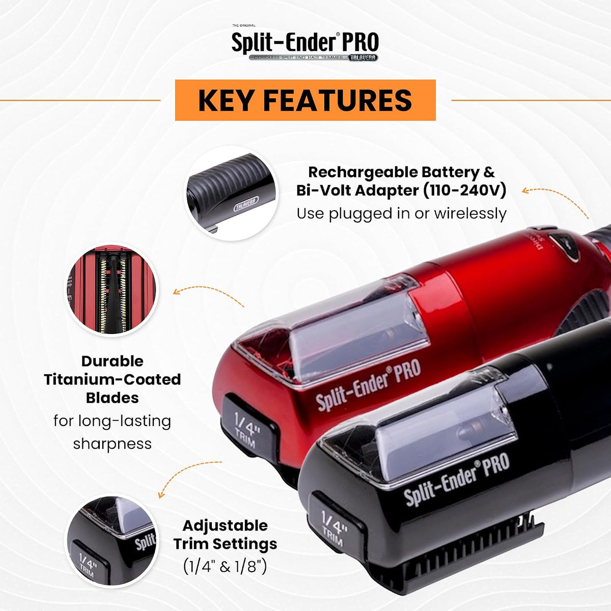 Split-Ender PRO - Herramienta de Belleza Profesional Original - Rec...