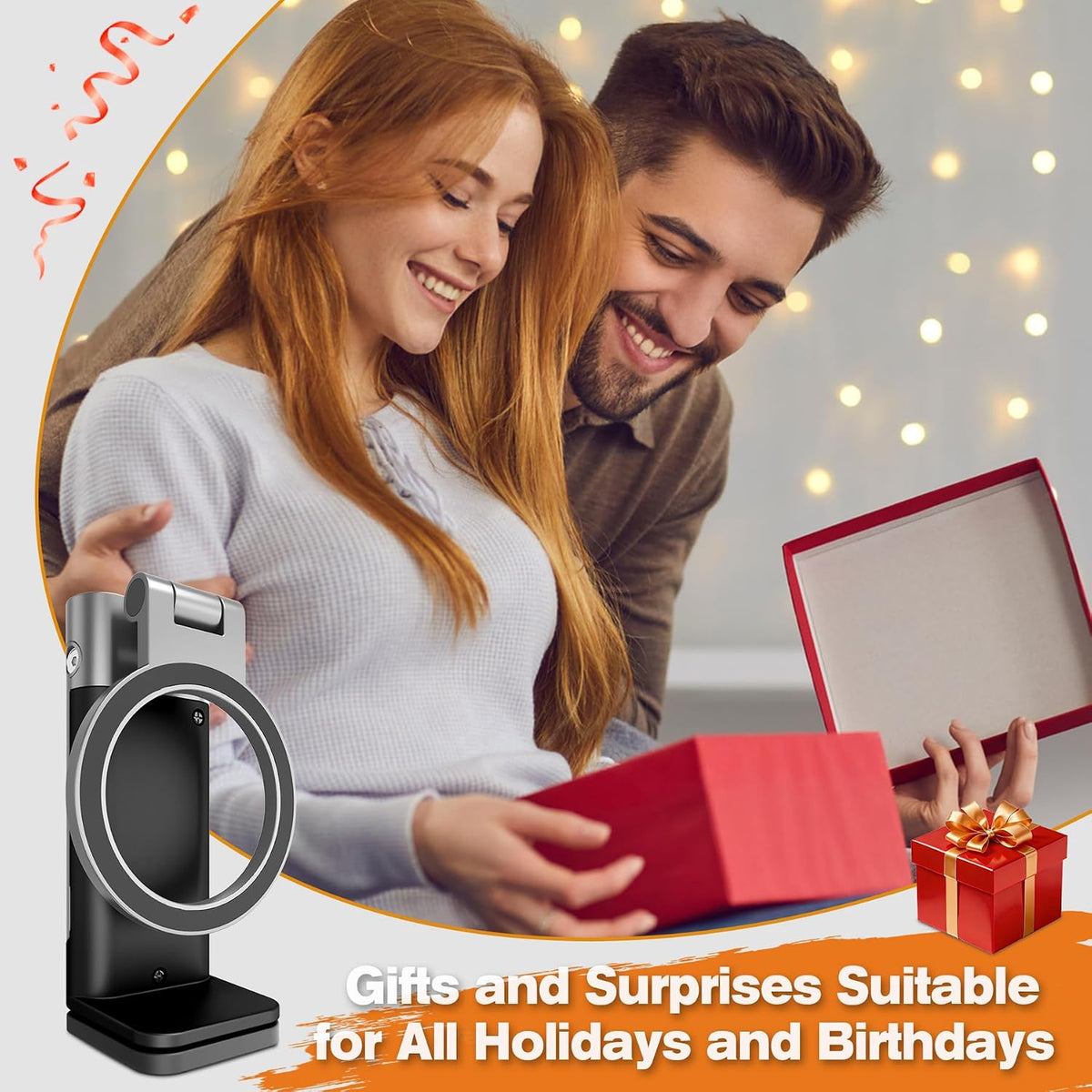 Soporte para teléfono de viaje, soporte para avión 2 en 1 y trípode...