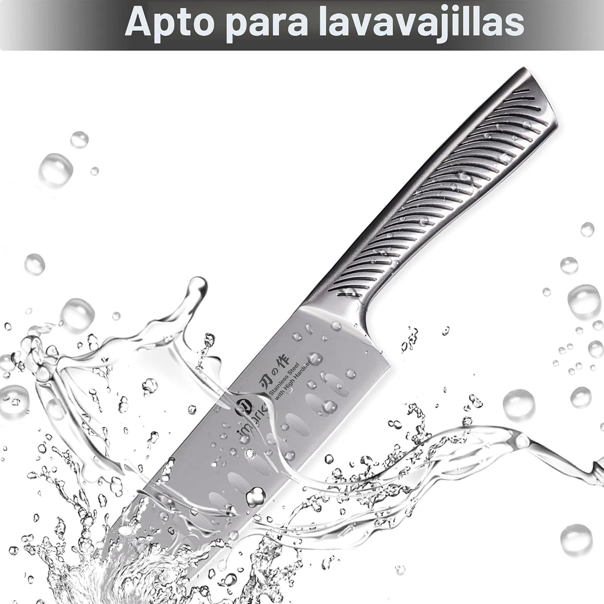 imarku Juego de 14 piezas de bloque de cuchillos, juego de cuchillo...