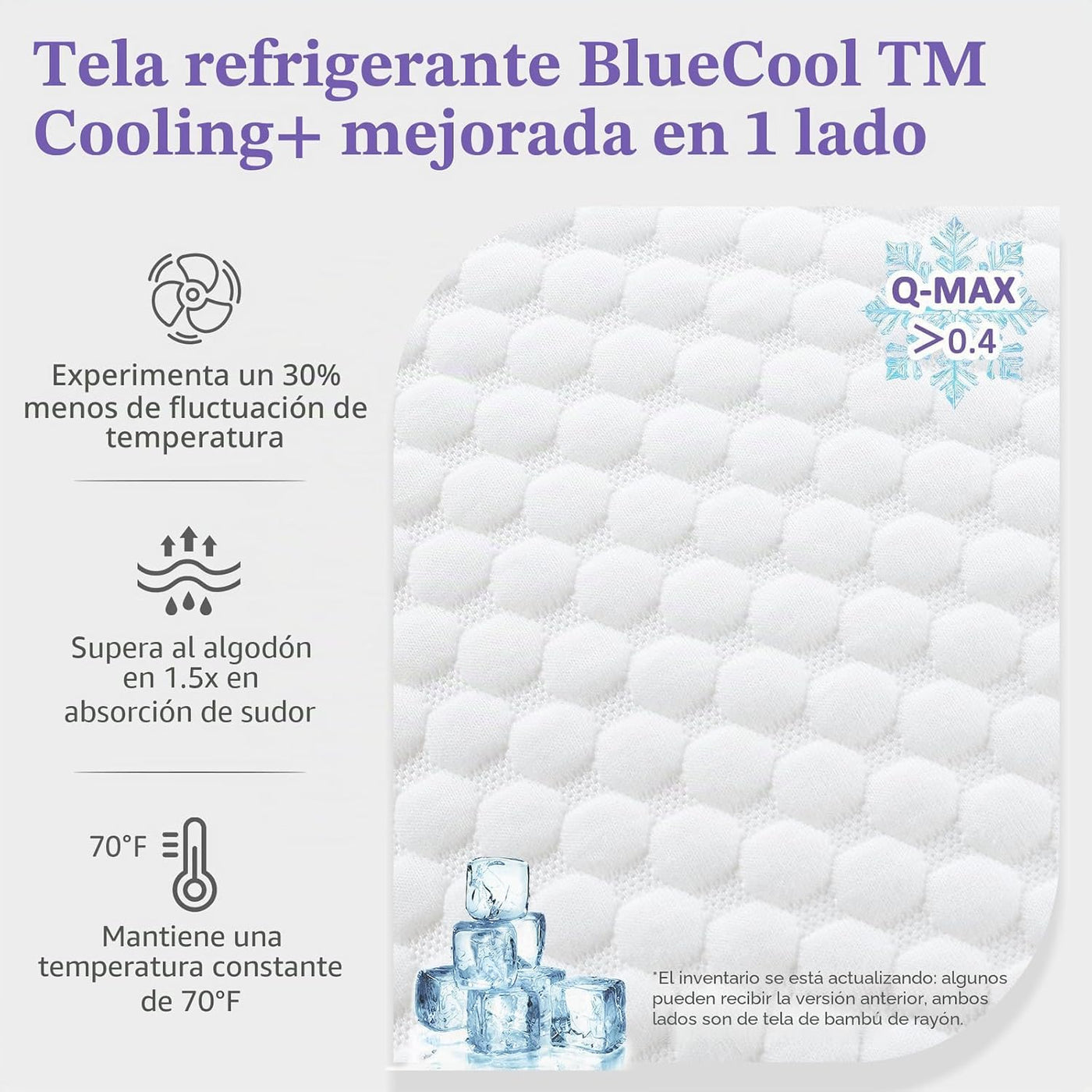 HOMELAB Almohadas ajustables de espuma viscoelástica triturada tama...