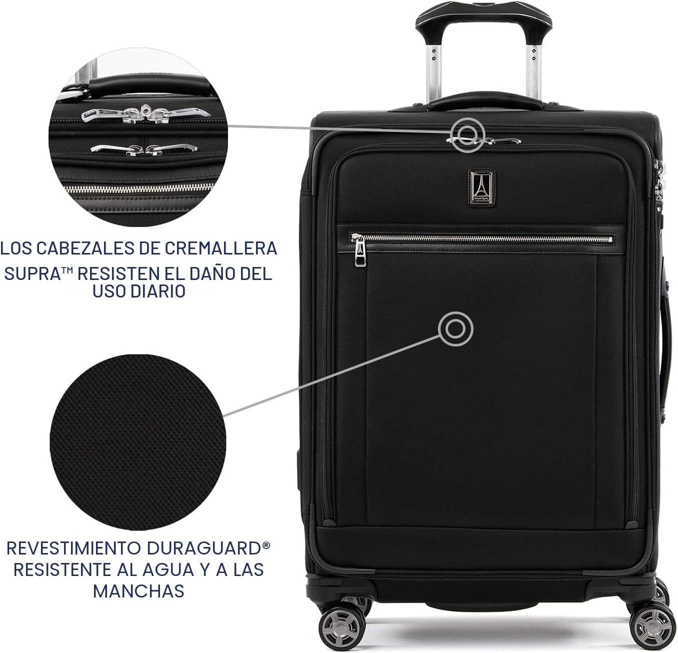 Travelpro Platinum Elite-Softside - Maletas expansible con ruedas g...
