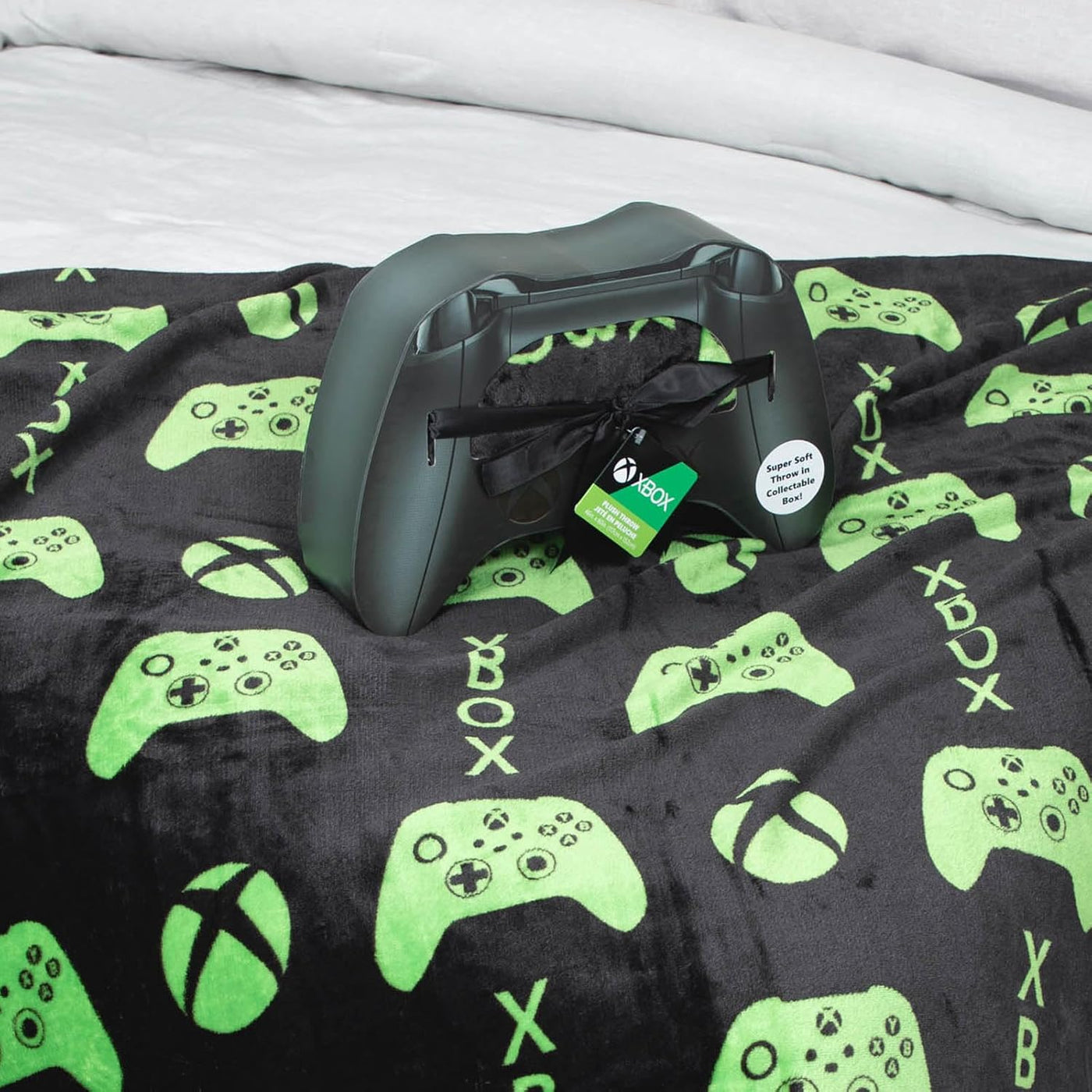 Jay Franco Manta Xbox con controlador de juego en caja de regalo -...