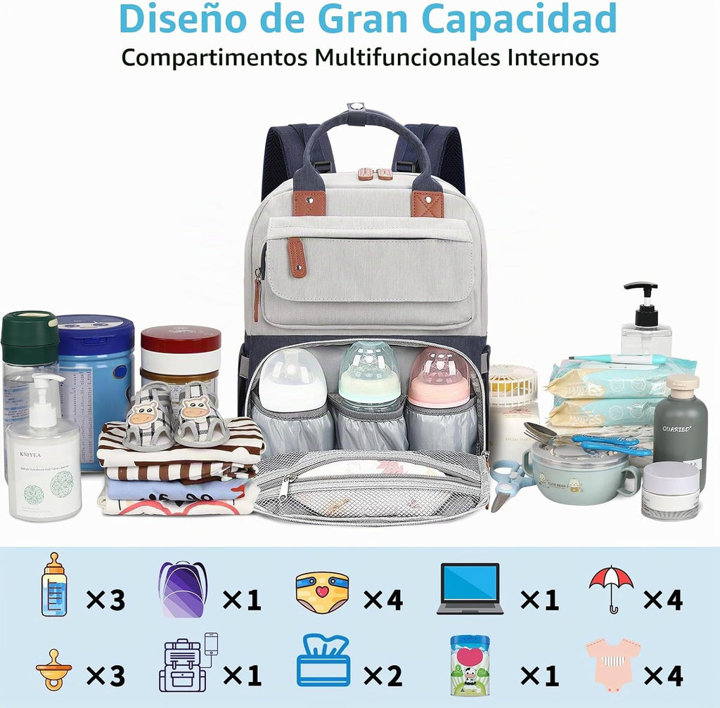 Legestori Mochila para Pañales, Bolsa de Pañales para Bebé Niño, Bo...