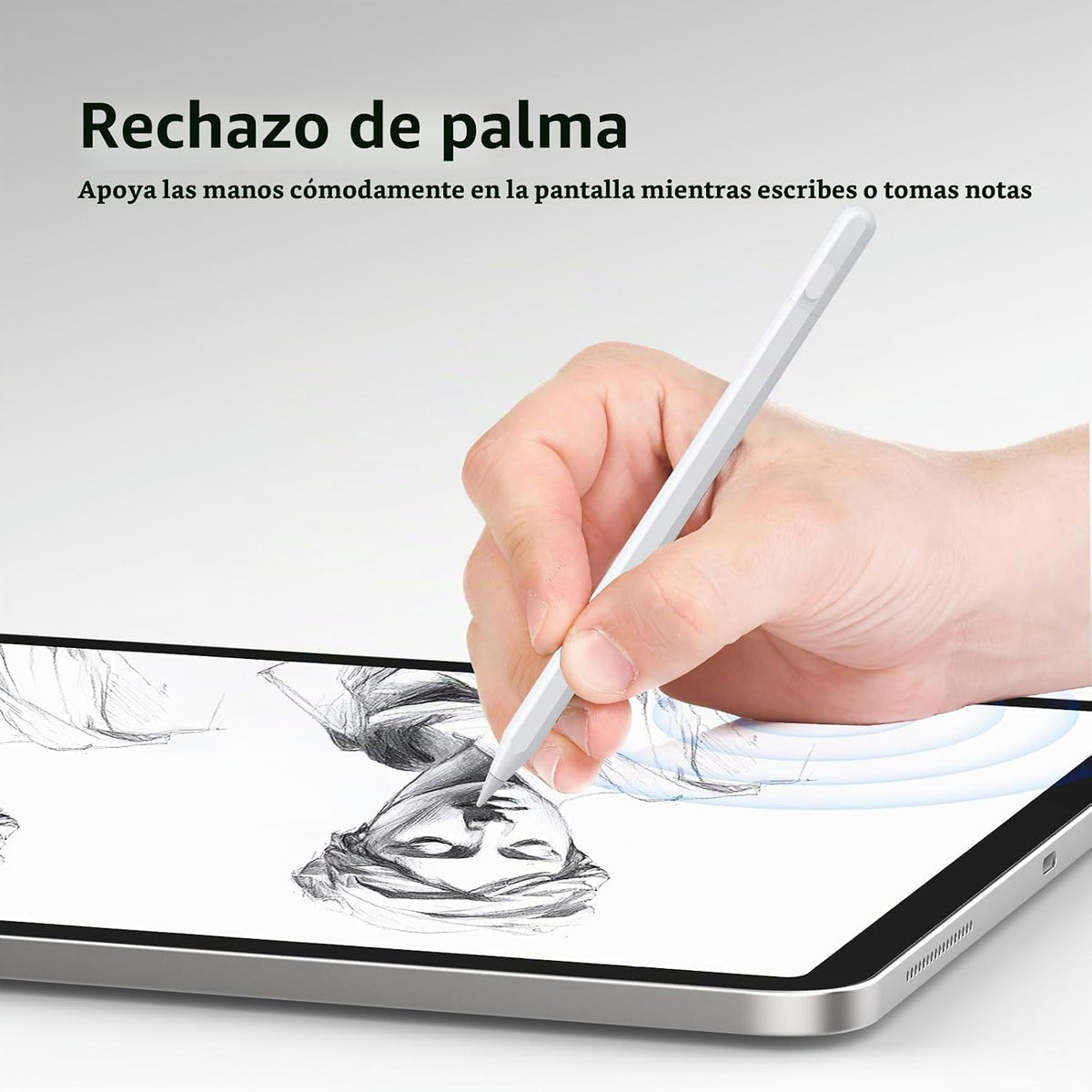 Tresoba Lápiz digital para iPad FindMy compatible con Apple iPad 6-...