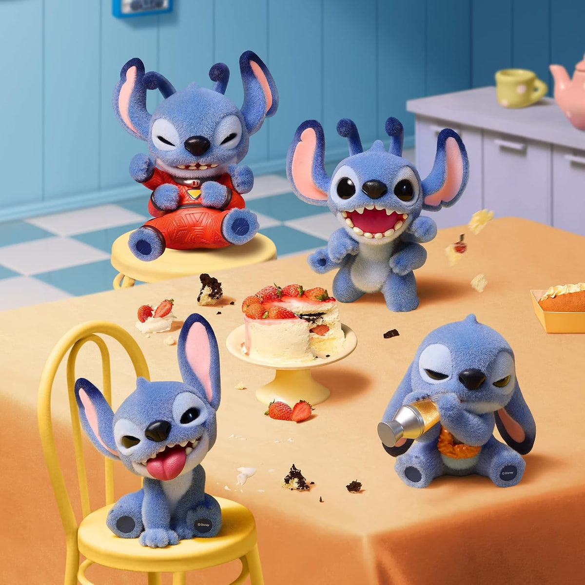 MINISO Disney Stitch Naughty Stitch Series - Figuras ciegas de caja...