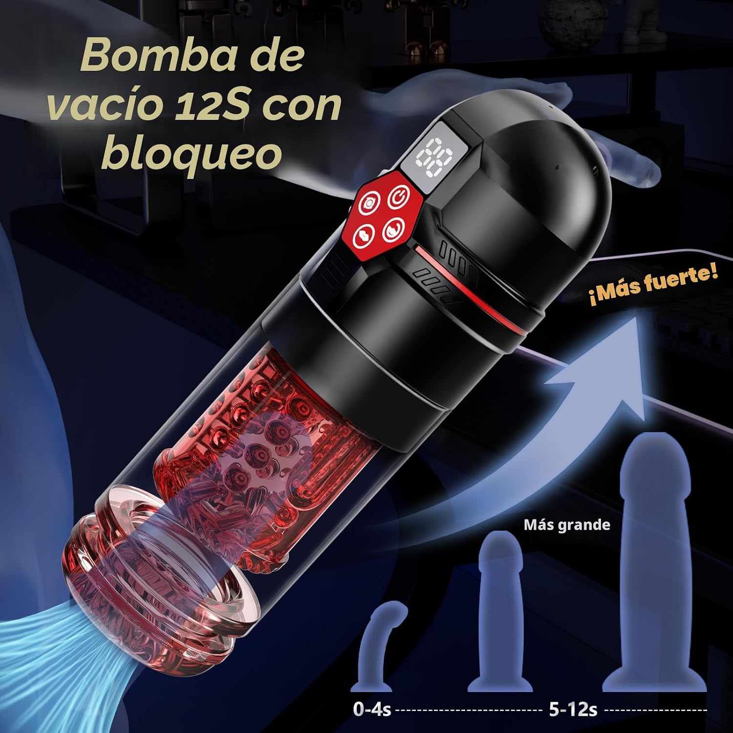 Mrgras Bomba de pene masturbador masculino \u2013 AI Sync Juguetes...