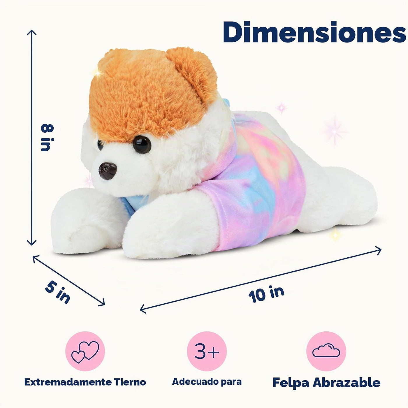 PixieCrush Animales de peluche para perros, mamá bernesa con 4 cach...