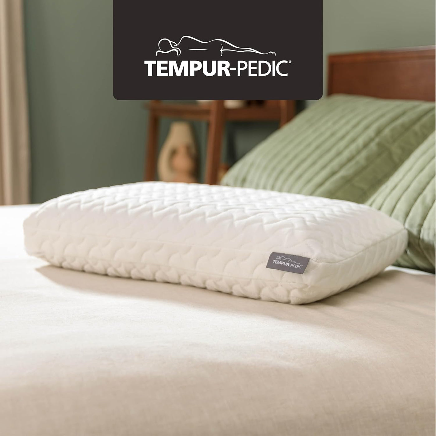 TEMPUR-Pedic TEMPUR-Cloud - Almohada estándar, paquete de 2, estánd...