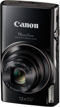 Canon PowerShot ELPH 360 Cámara digital con zoom óptico 12x y estab...