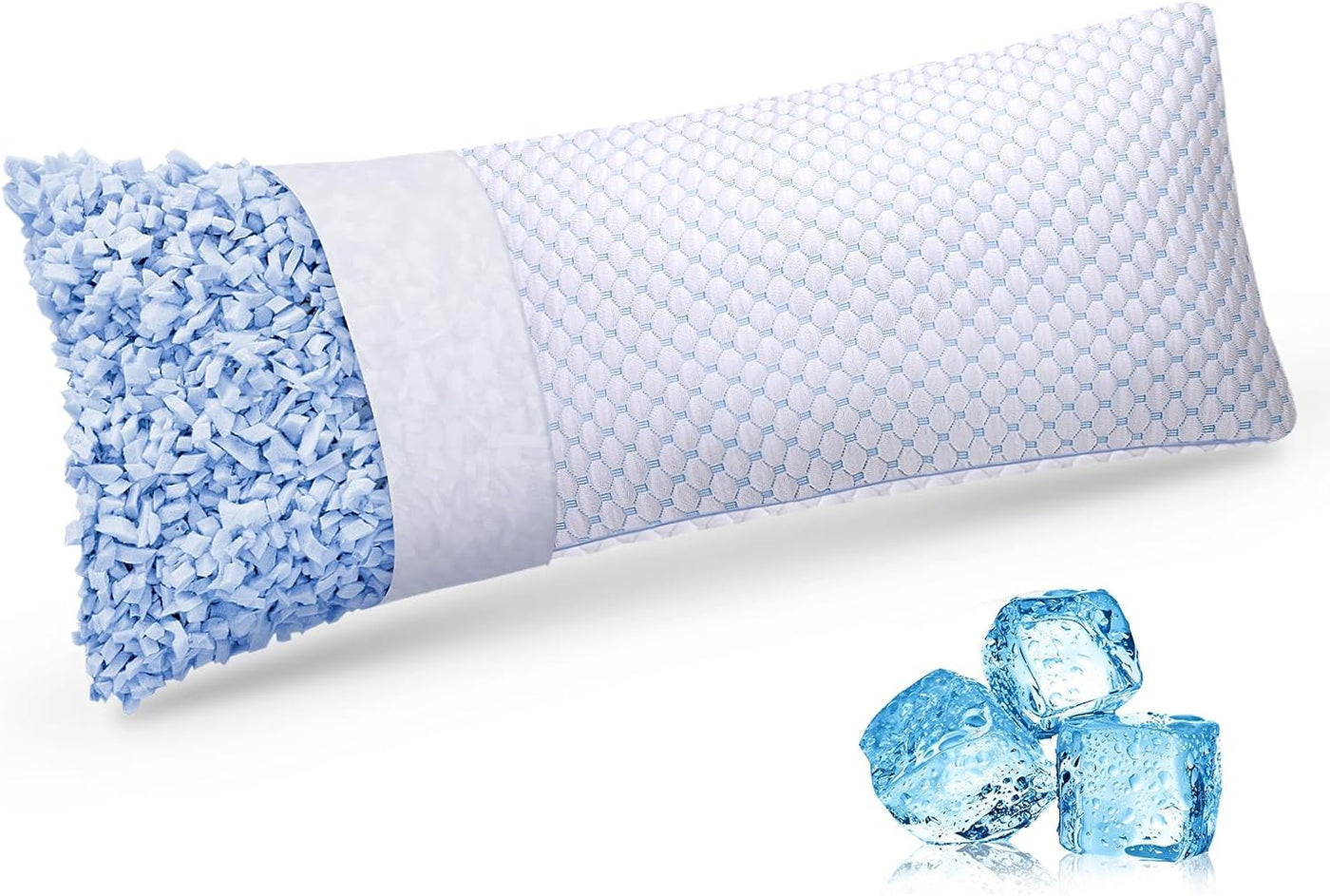 OSBED Almohada corporal de espuma viscoelástica triturada | Soporte...