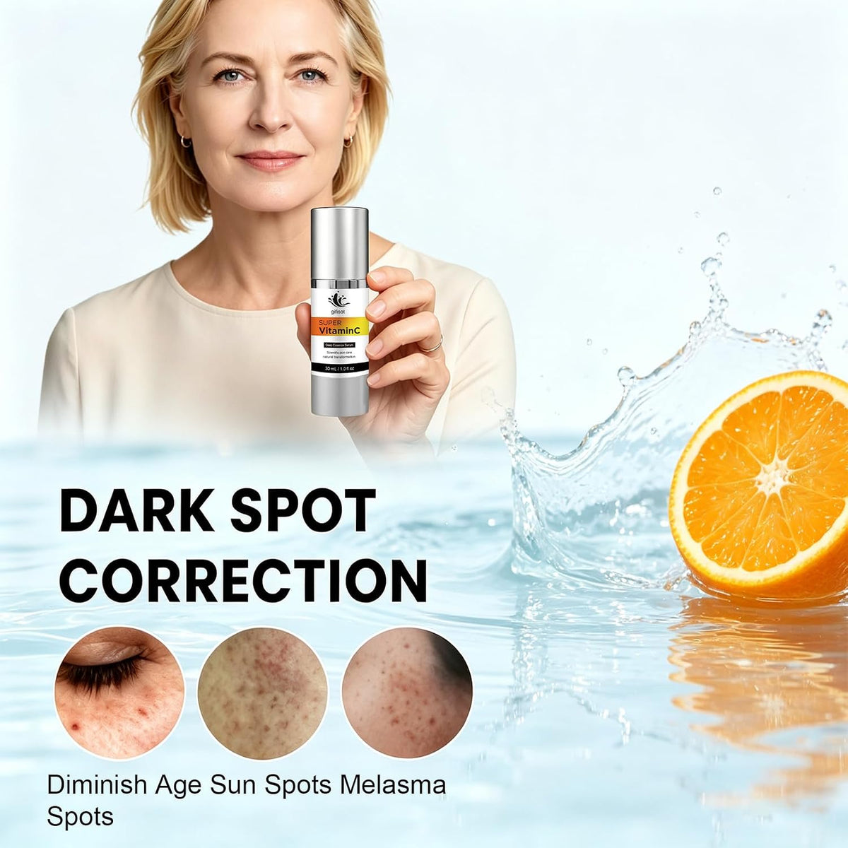Suero de súper vitamina C y retinol para piel madura \u2013 Tratami...