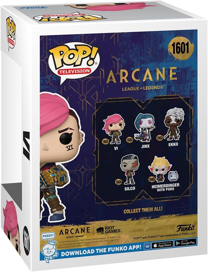 ¡Funko POP! TV: Arcano League of Legends - Vi | Mercancía oficial d...