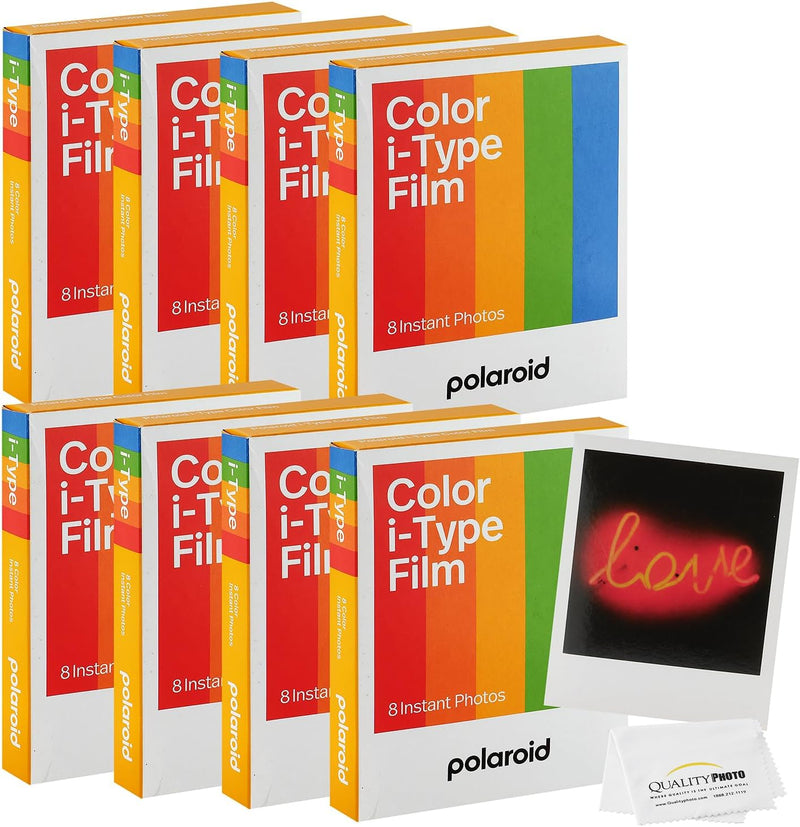 Polaroid Película Color I-Type for Now, Now+, i2 + paño de fotos de...
