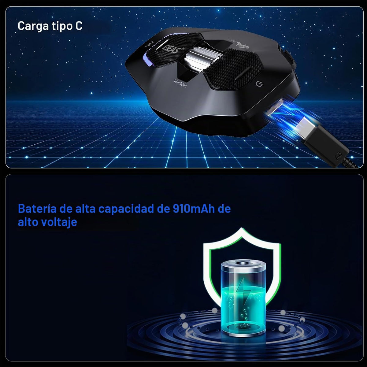 iSunergy X10 - Auriculares Bluetooth para casco de motocicleta, int...