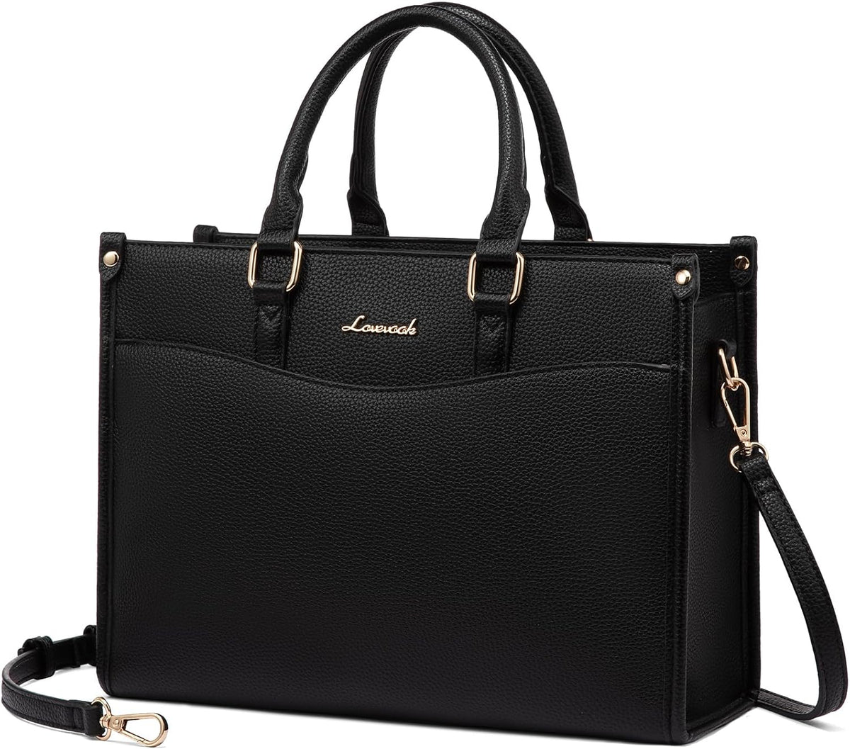 LOVEVOOK Bolsos y bolsos de mano para mujer, elegante bolso de homb...