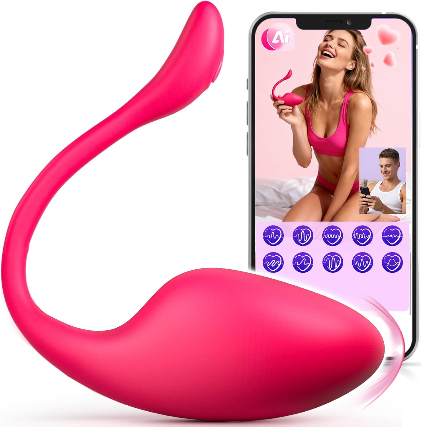 Juguetes sexuales vibrador para mujeres y hombres - Vibradores de b...