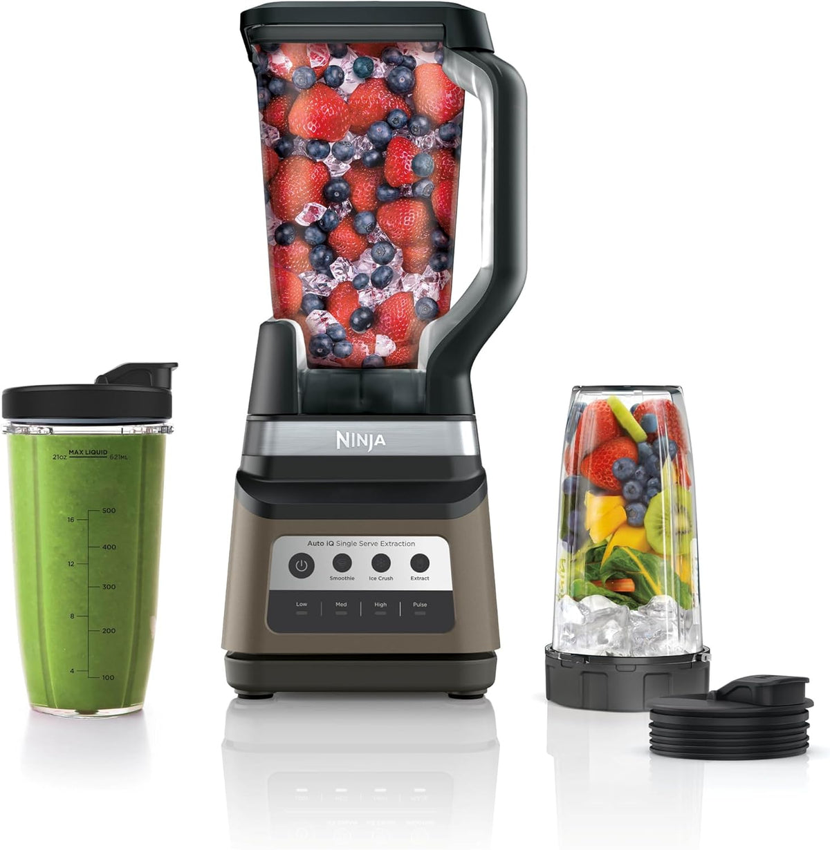 Licuadora Ninja Professional Plus DUO, 1400WP, Auto-iQ, 72oz, BN751...