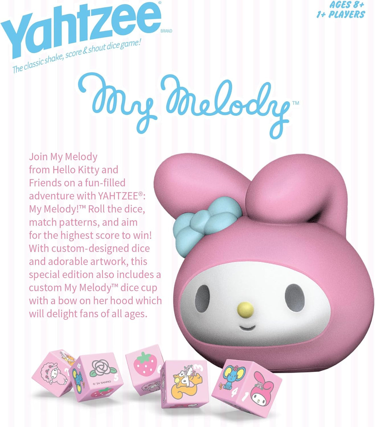 Yahtzee: My Melody Dice Game, Copa de dados coleccionable de Hello...