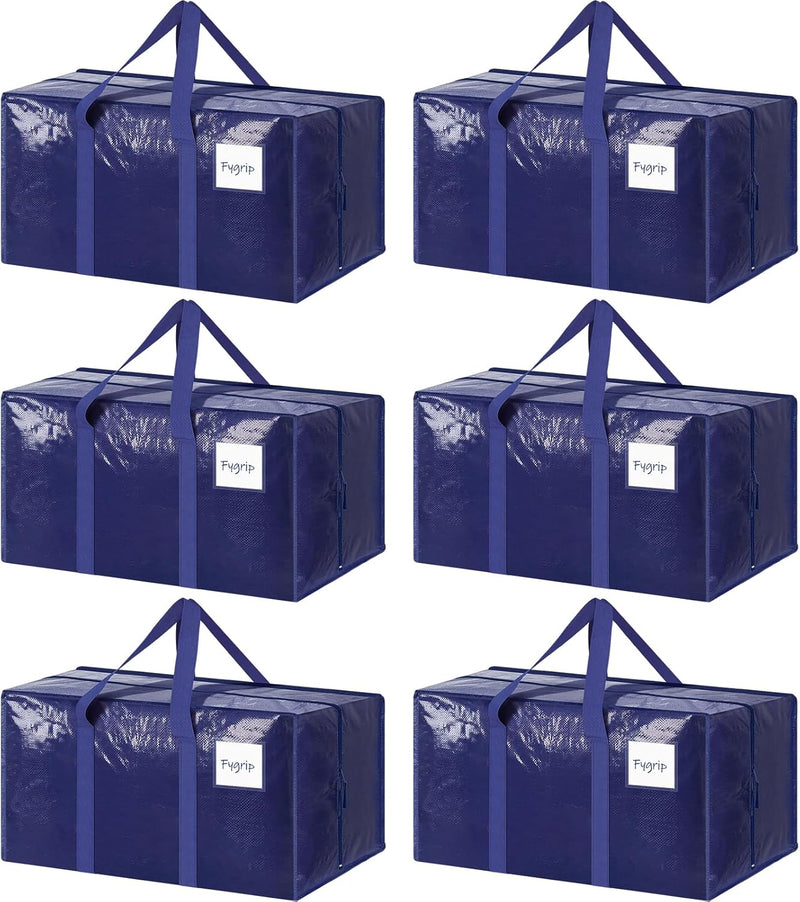 FYGRIP Set de 6 Bolsas de Mudanza Resistentes