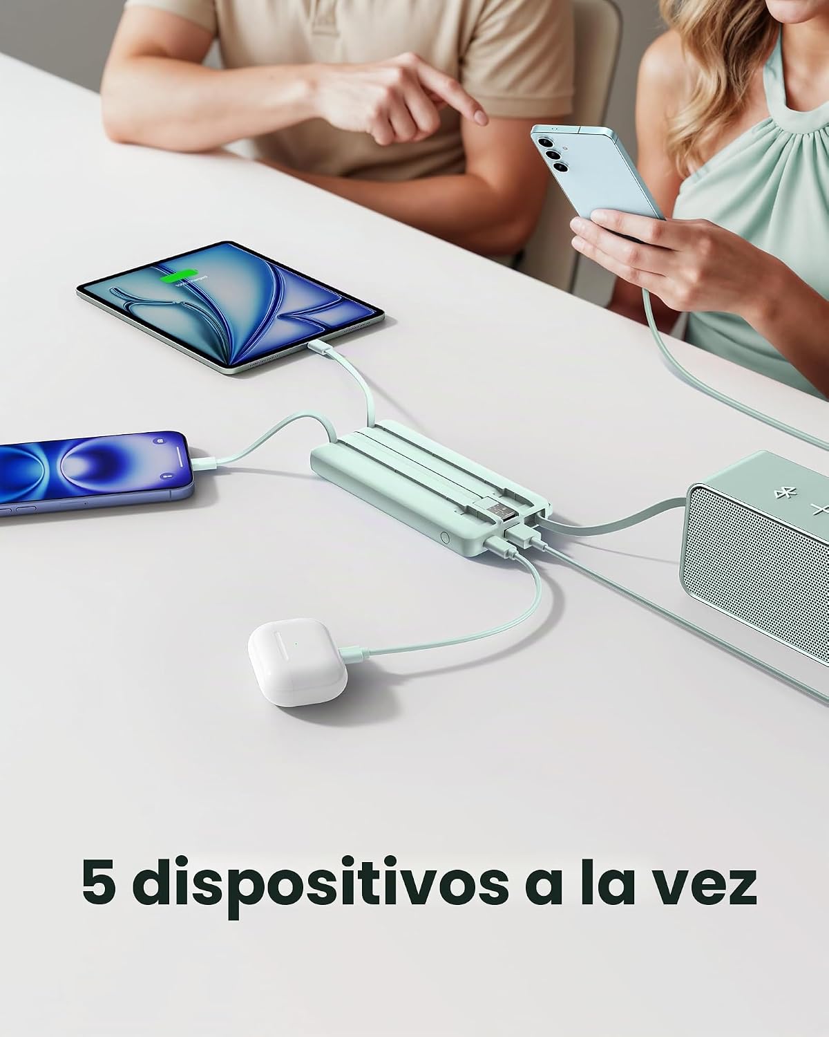 Coowisty Cargadores portátiles de 10000 mAh, banco de energía Slim...