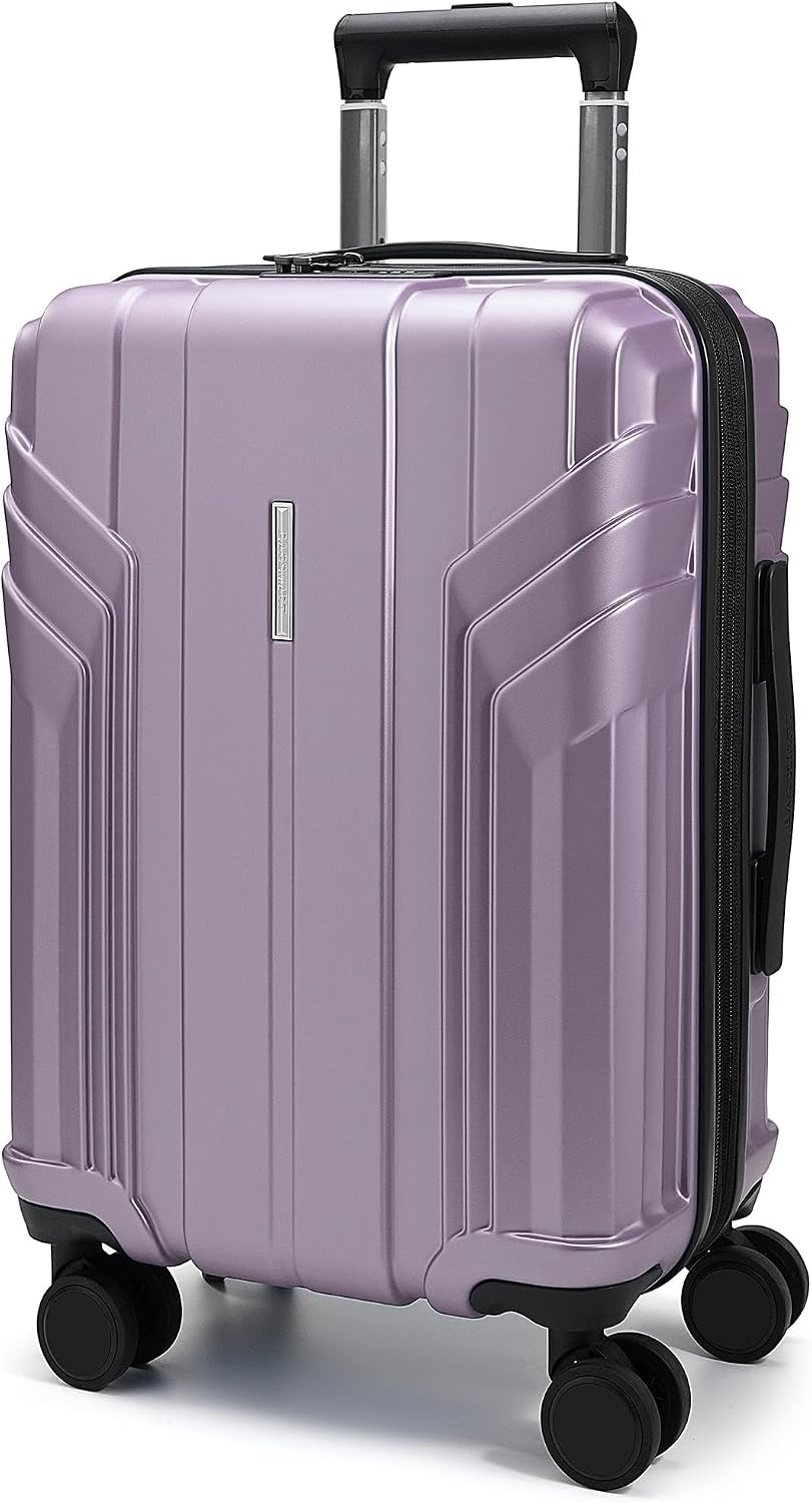 BAGSMART Equipaje de mano expandible 22x14x9 pulgadas aprobado por...