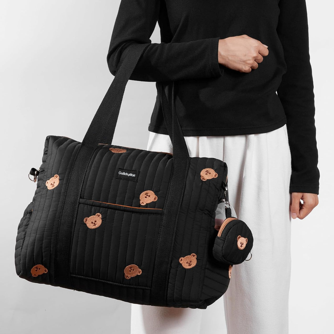 GOBABYMART Set de 3 bolsas de pañales, bolsa hospital para parto y...