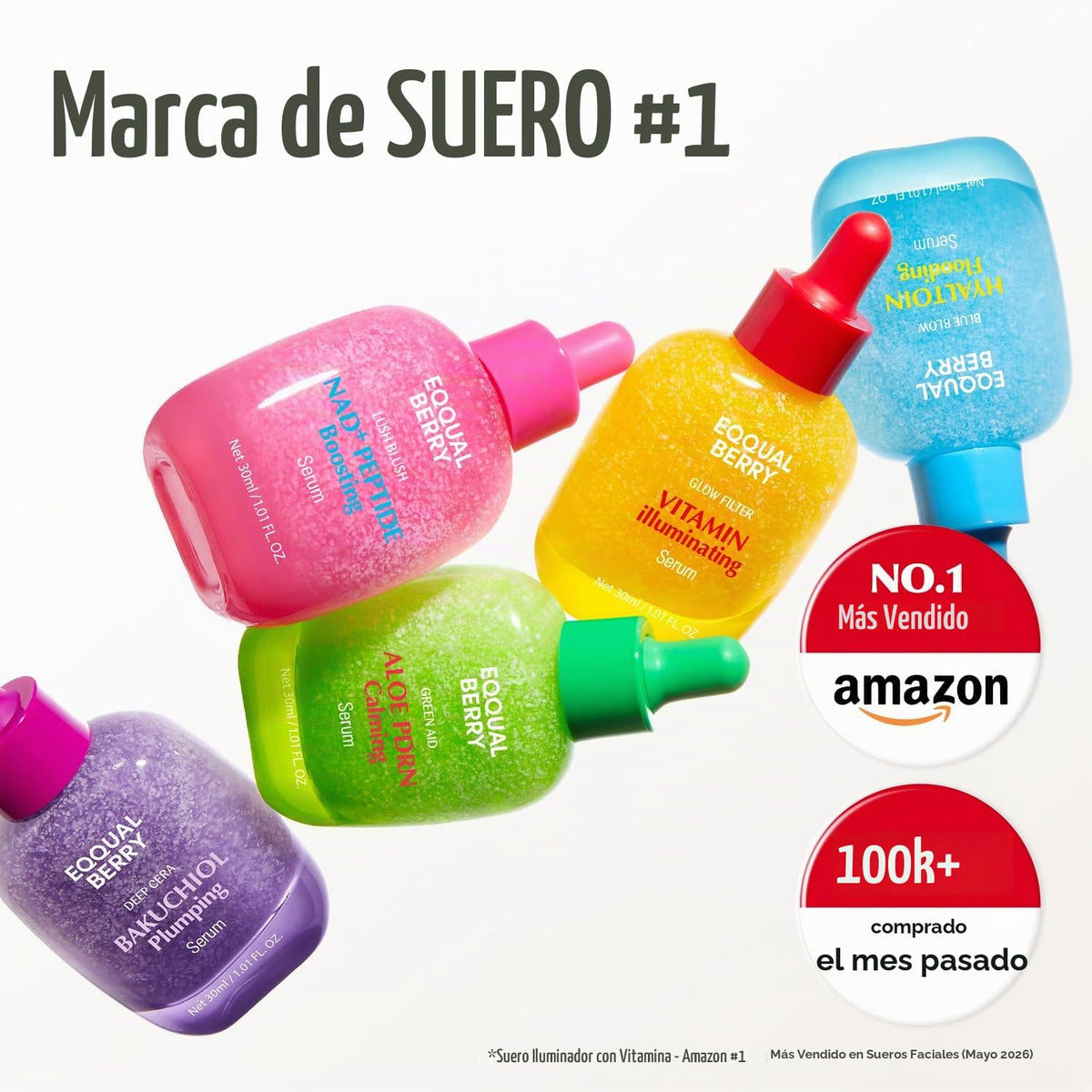 EQQUALBERRY Bakuchiol - Suero rellenador | Alternativa de retinol B...