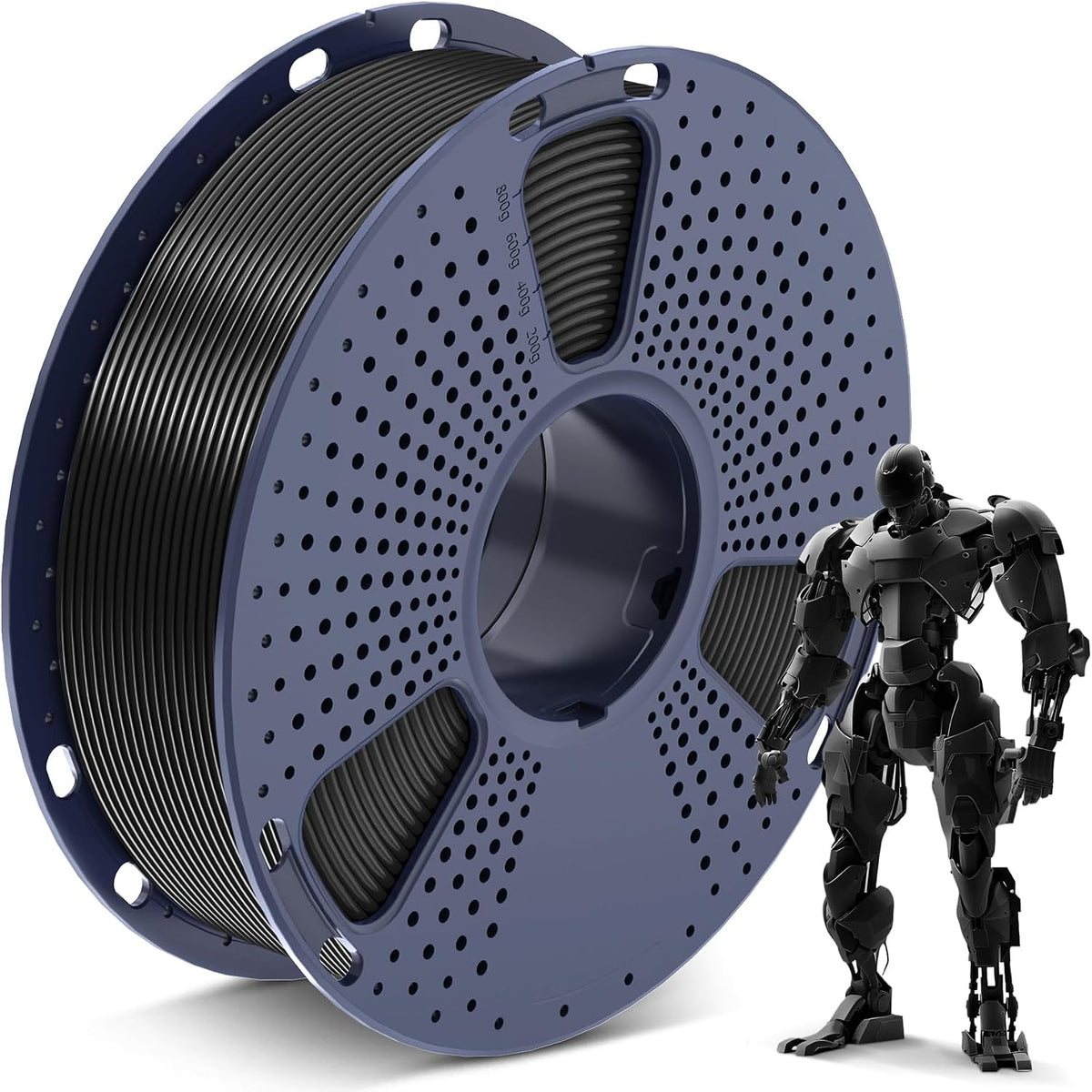SUNLU Filamento PLA para impresora 3D, negro, 2.2 lbs | Filamento P...