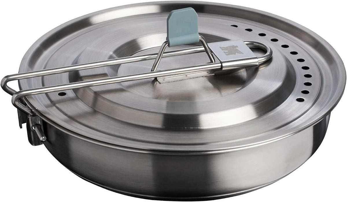 Stanley Wildfare Core - Juego de sartén de acero inoxidable de 12 p...