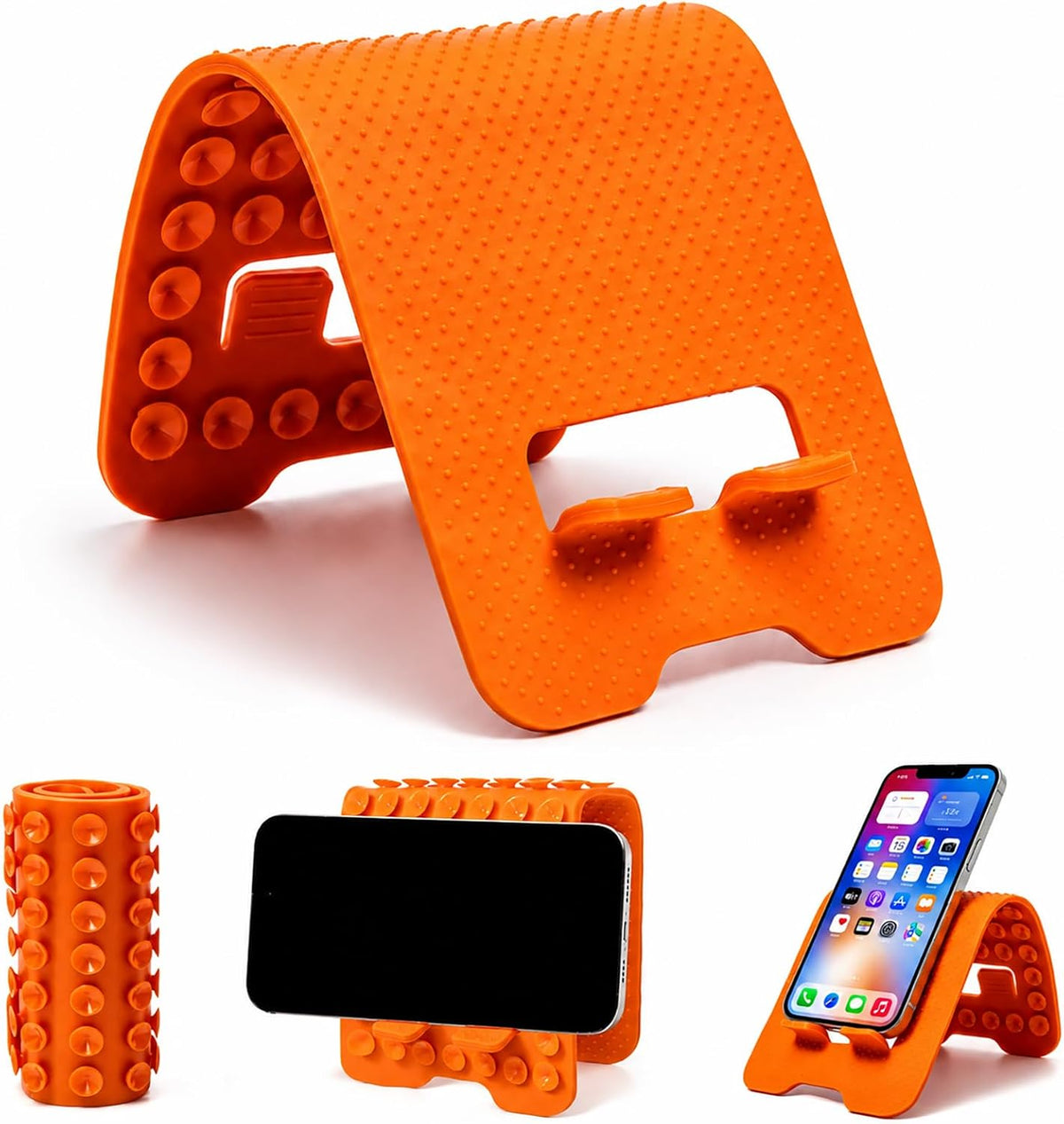 Soporte de teléfono portátil, soporte flexible para teléfono celula...