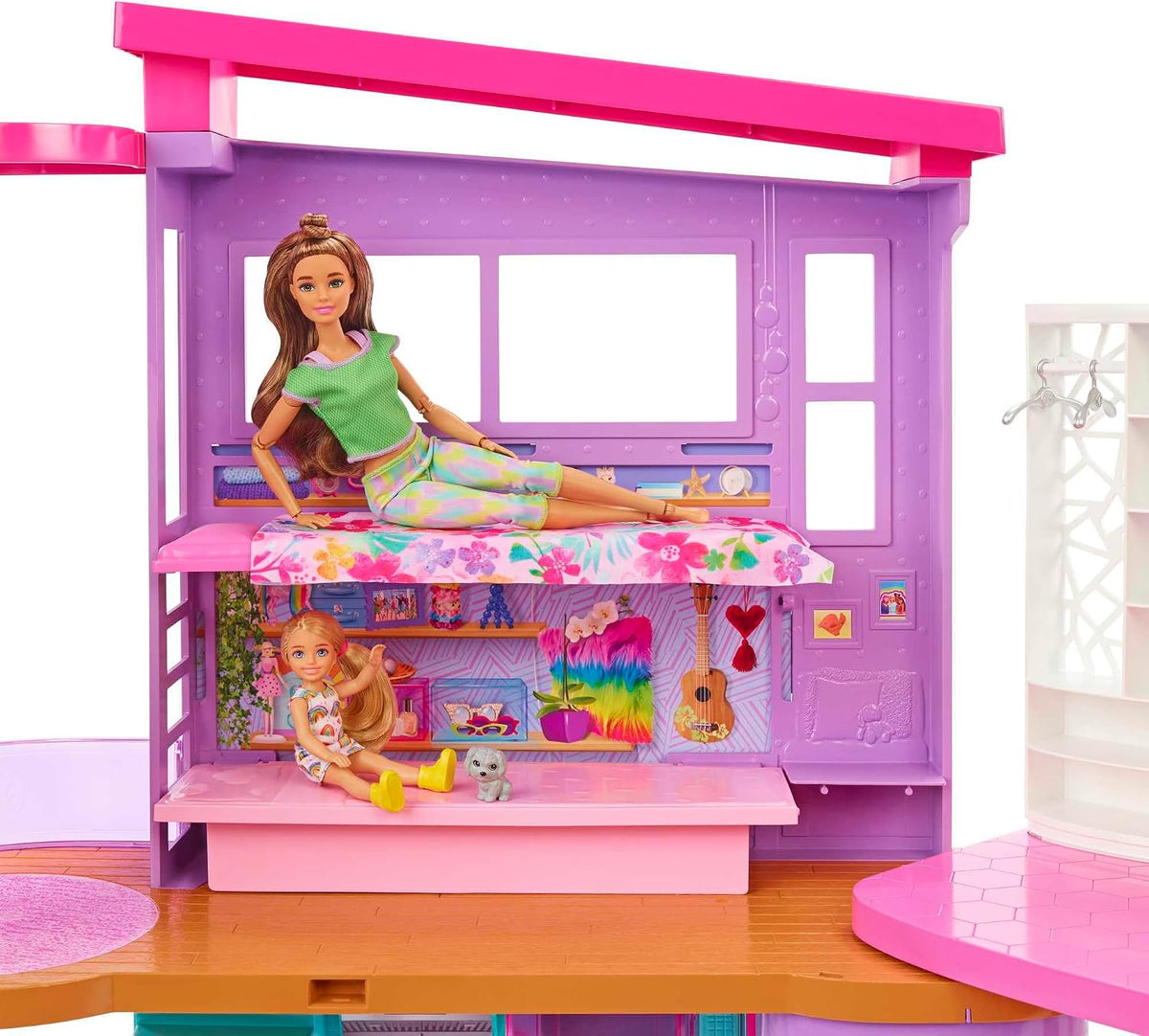 Barbie Vacation House Juego de casa de muñecas y accesorios | Casa...