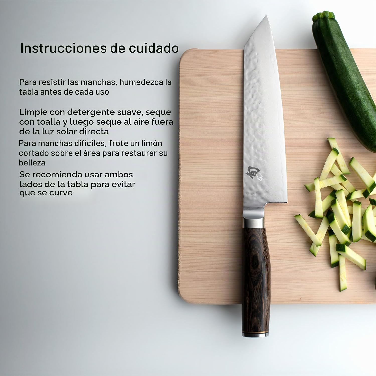 Shun Cutlery - Tabla de cortar grande Hinoki, 17.75" x 11.75...