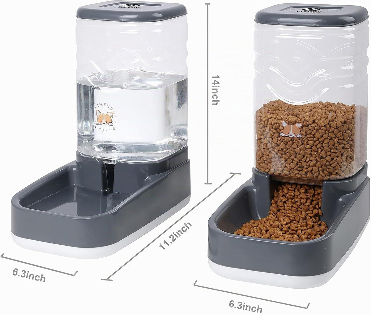 Elevon Comedero Automático para Gatos, Juego de Cuenco Dispensador...