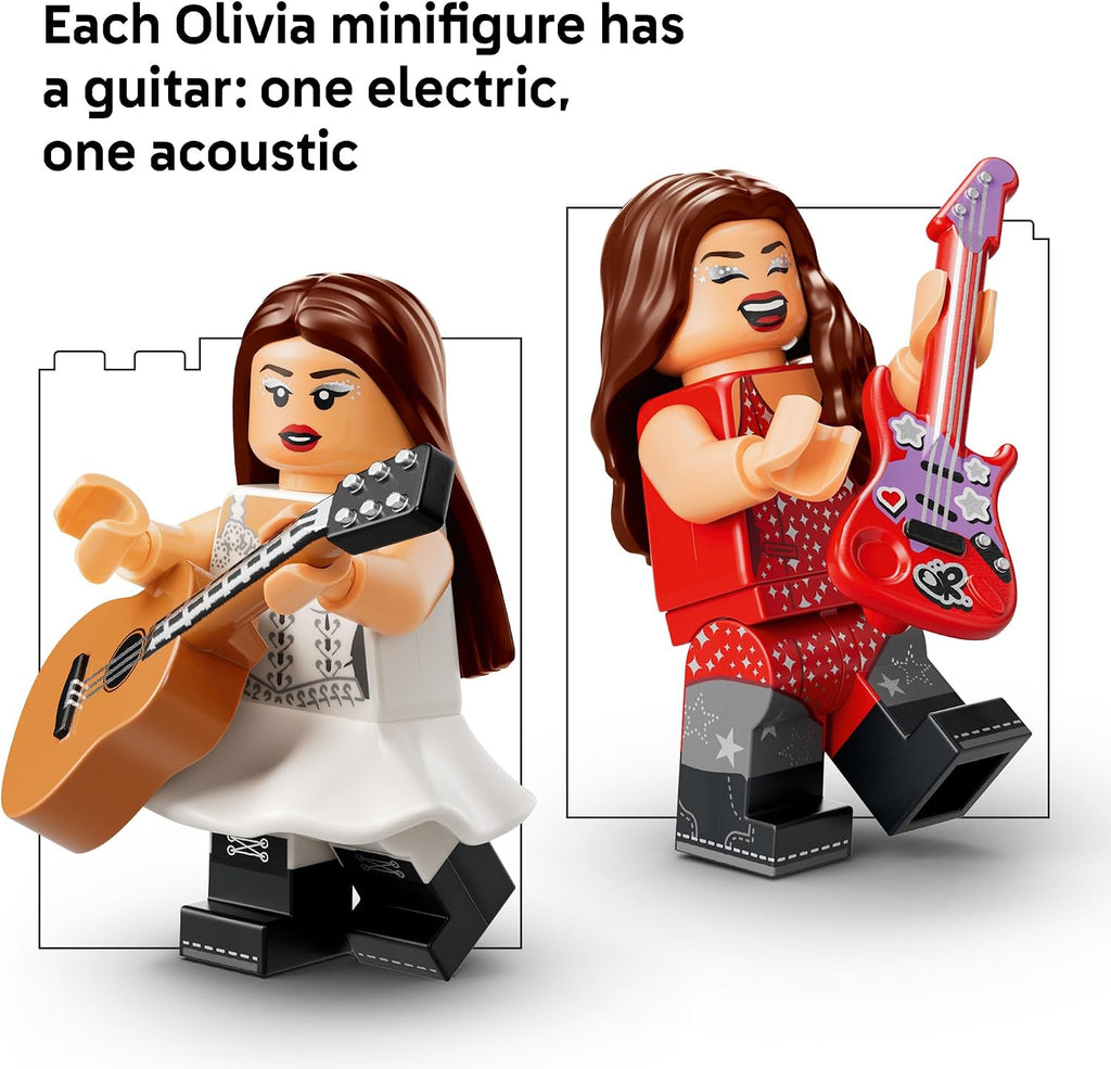 LEGO Editions Olivia Rodrigo's Dual Guitar - Juguete de constru...
