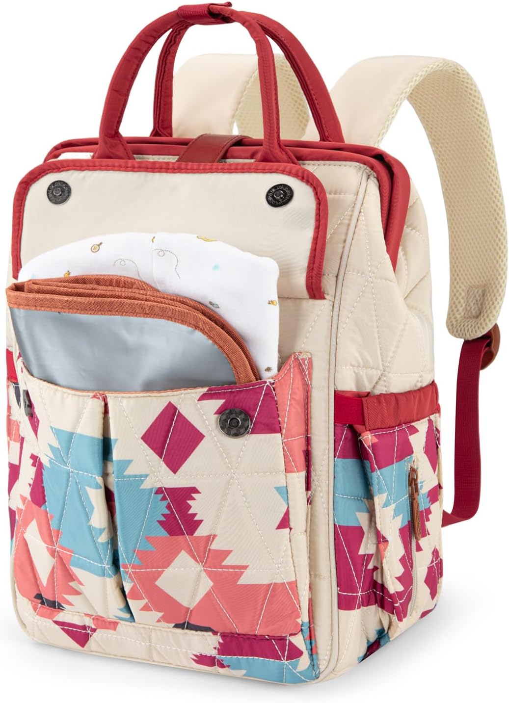 Montana West Wrangler Aztec - Mochila bolsa para pañales estilo occ...